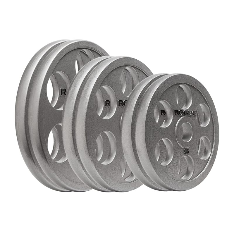 Rogue 6-Shooter Olympic Plates | Rogue Fitness